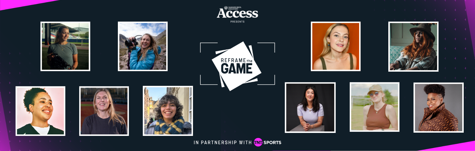 WBD Access x Reframe the Game Cohort