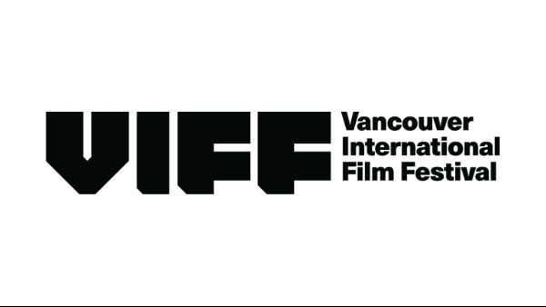 Logo, all black lettering. The acronym "VIFF" is written and followed by the full name, "Vancouver International Film Festival".