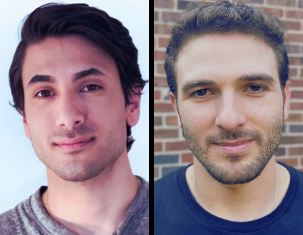 Talent Headshot 2021 Access Writers Lenny Len & Etan Manasse-Piha