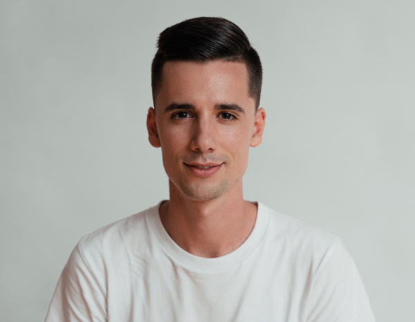 Headshot of Thierry Gauvin. 2023 participant, Training and Mentoring Program at L'inis. Headshot of Thierry Gauvin. 2023 participant, Training and Mentoring Program at L'inis.