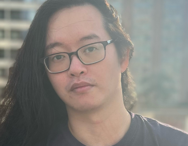 2024 Canadian Writers Program participant Aaron Yeung. 2024 Canadian Writers Program participant Aaron Yeung.